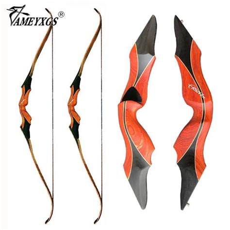 Beautiful One Piece Longbow for young archers. . Black hunter elite recurve bow